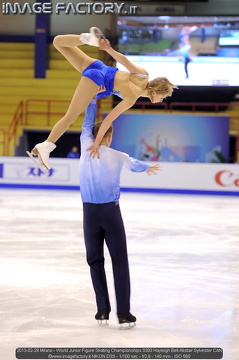 2013-02-28 Milano - World Junior Figure Skating Championships 0393 Hayleigh Bell-Alistair Sylvester CAN